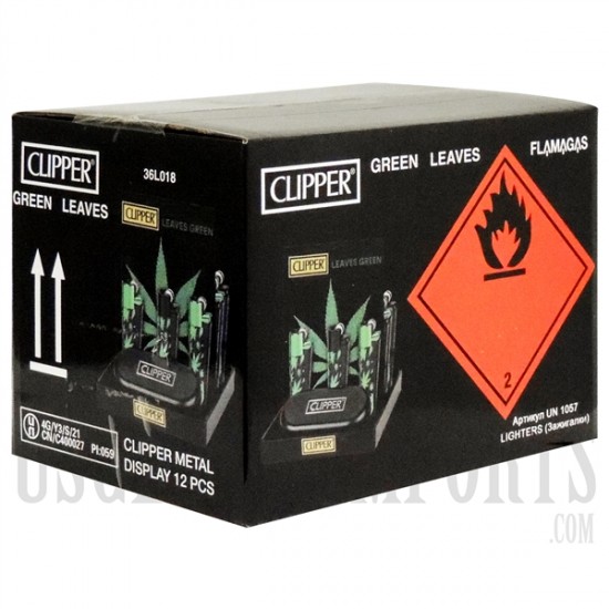 Clipper Lighters Display 12ct | Color Choices