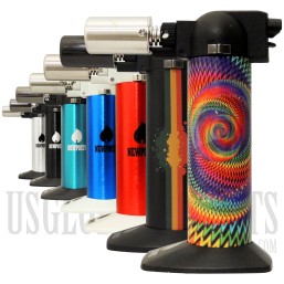 Newport Butane Torch | 6" | Turbo Charged Series | Color Choices