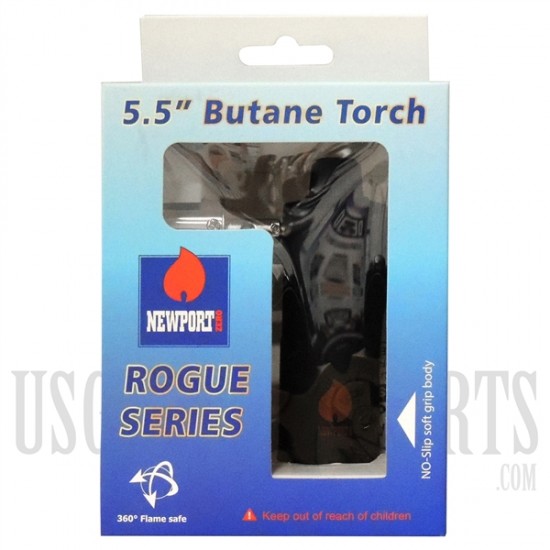 Newport Butane Torch | 5.5" | Rogue Series | Color Choices