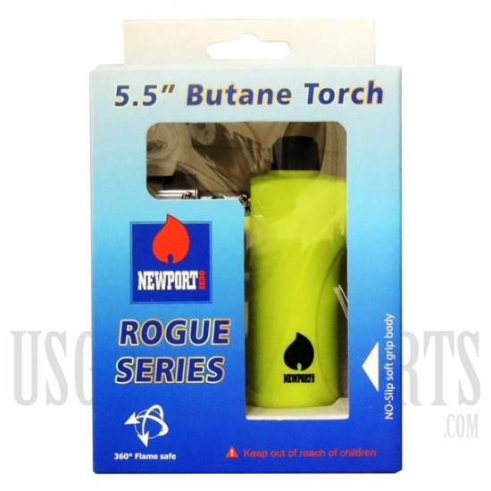 Newport Butane Torch | 5.5" | Rogue Series | Color Choices
