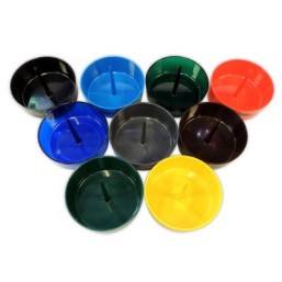 ASH74 Poker Plastic Ashtray Bowl 4