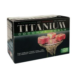 CH-073 Titanium Coconut Coals (108 pcs)
