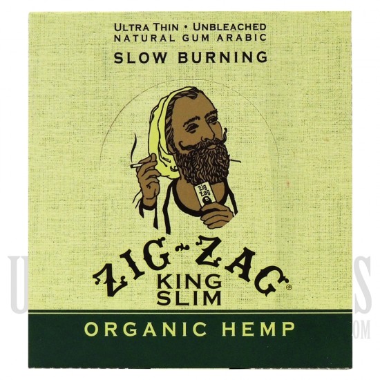 Zig-Zag Organic Hemp | King Size | 24 Booklets