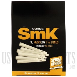 CP-135 SMK Cones | 30 Packs x 6 | 1 1/4 Pre-Rolled Cones