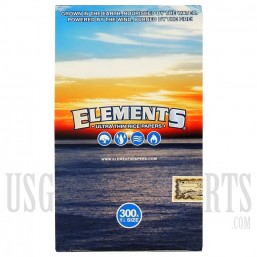 CP-143 Elements Ultra Thin Rice Papers 300 x 1 1/4 Size | 20 Pack Per Box | 300 Leaves Per Pack