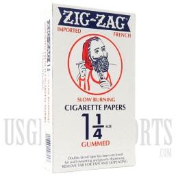CP-30 Zig-Zag Orange | 1 1/4 Size | Cigarette Papers | 24 Booklets