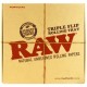 RAW Triple Flip Bamboo Rolling Tray 9.4" x 8.6"
