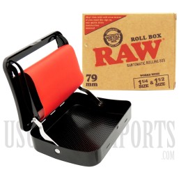 RAW 79mm Roll Box | Automatic Metal Rolling Box