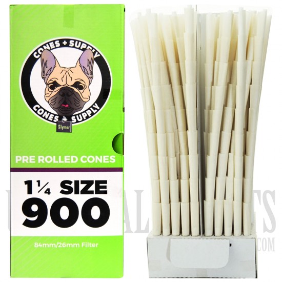 CP-651 Cones + Supply | 1.25 Size 900 Pre Rolled Cones | 109mm/26mm Filter
