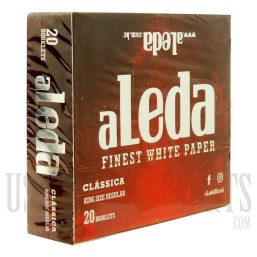 CP25 aLedinha Finest White Paper | Classic King Size | 20 Booklets