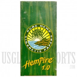 CP61 Hempire Pure Hemp Rolling Papers | 1 1/4 Size | 24 Booklets