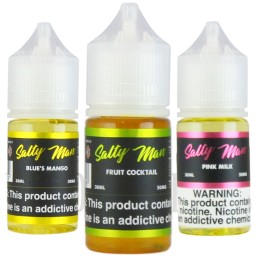 EC-1022 30ML Salty Man E-Juice 50MG Nicotine Salts. Many Flavor Choices