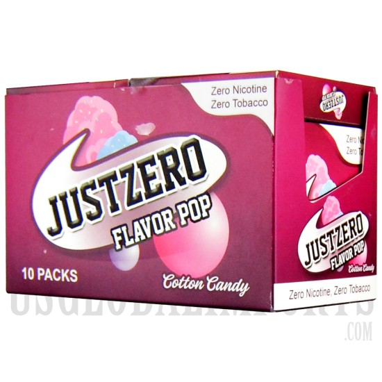 EC-1030 JUSTZERO Flavor Pop. Flavored Mouth tips. Tobacco & Nicotine Free. 10 Packs. 4 Per Pack. 17 Flavor Options