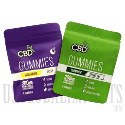 EC-1039 CBD FX Gummies | 200MG | 8 Gummies | 2 Flavor Choices