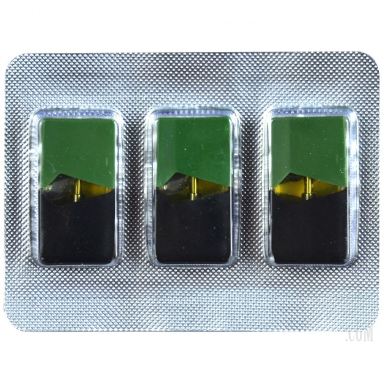EC-808 Green Smart Living Leef Vapor 3-Refill Pods. 4.5% Nicotine