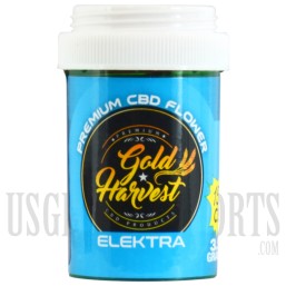Gold Harvest CBD | 10% Premium CBD Flower | 3.5g | Elektra
