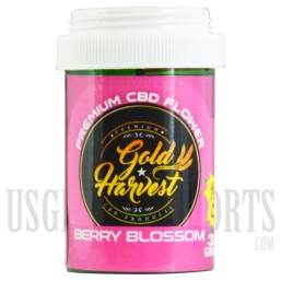 Gold Harvest CBD | 10% Premium CBD Flower | 3.5g | Berry Blossom