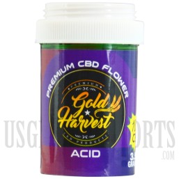 Gold Harvest CBD | 10% Premium CBD Flower | 3.5g | Acid