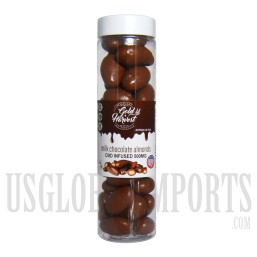 Gold Harvest CBD | Almonds | 500MG | 35 pcs | Milk Chocolate 