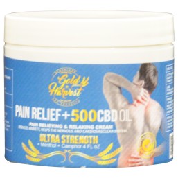 Gold Harvest CBD Pain Relief Lotion | 500MG