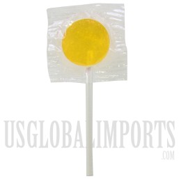 EX-63 Chronic Candy CBD Lemon Haze Lollipops Display. 60 Lollipops. 10MG Each