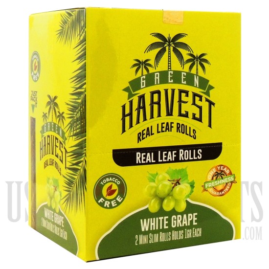 Green Harvest Real Leaf Rolls | Many Flavor Options