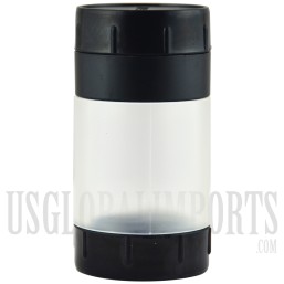 GR-1054 Icon Smoke Container Grinder. 4 Color Choices