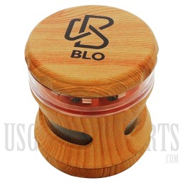 GR-160 BLO Wooden Grinder | 63mm | 3 Colors Options