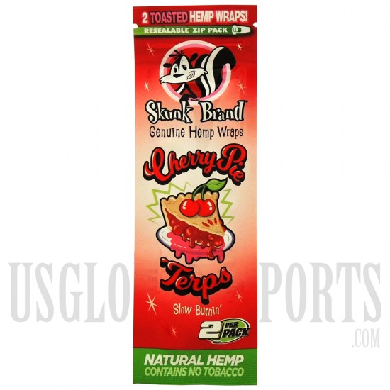 HW-111 Skunk Brand Hemp Wraps | 25 Pouches | 2 Hemp Wraps | 50 Hemp Wraps Per Box | 4 Flavor Choices
