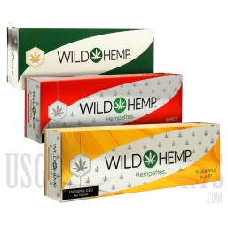 HW-116 Wild Hemp | 15000MG CBD | 10 Packs | 20 Hempettes Per Pack | 3 Flavors