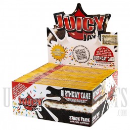 JH-104 Juicy Double Hemp Papers | King Size Supreme | 24 Packs Per Box - 40 Leaves Per Pack