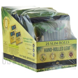KP-107 Slim King Palms All Natural Hand Rolled Leaf | 25 Count