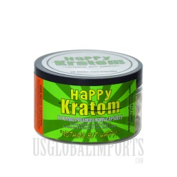 KT-105 Happy Kratom. 50 Jumbo Premium Horn Capsules