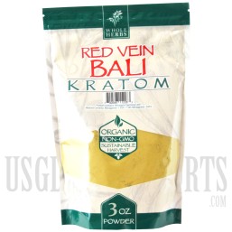 KT-150 Whole Herbs Red Vein Bali Kratom. 3.5oz Powder