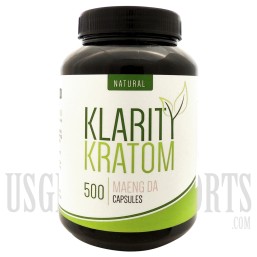 KT-93 Klarity Kratom | 500 Capsules | Maeng Da