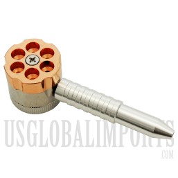 MP-0083 Bullet Chamber Design + Grinder + Metal Hand Pipe