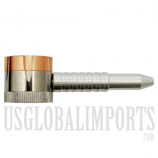 MP-0083 Bullet Chamber Design + Grinder + Metal Hand Pipe