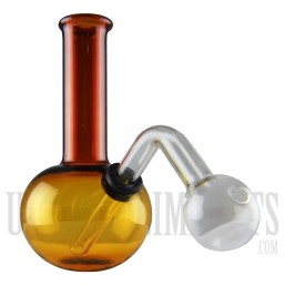OB-129 Oil Burner Water Pipe | Color Throughout | 6