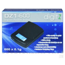 SC-125 digitZ Pocket Scale 600 x 0.1g - DZ1-600