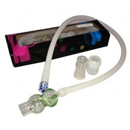 VH-02 vaporizer whip with the glass mouth piece