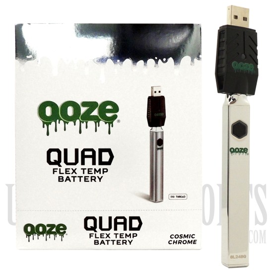 Ooze Quad Pen Battery | 500 mAh | Many Color Options