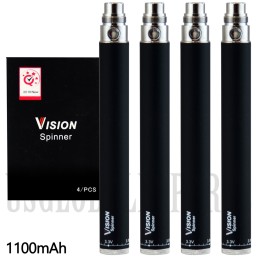 VPB-11 Vision Spinner Battery 1100mAh 4 Pack. 3 Color Choices