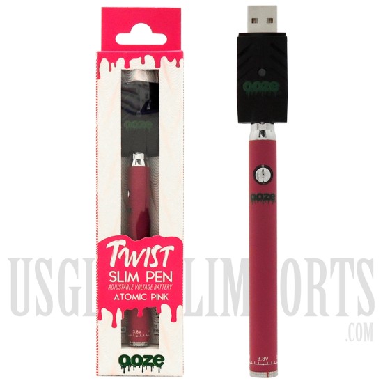 Ooze Twist Slim Pen Battery | 320 mAh | Many Color Options