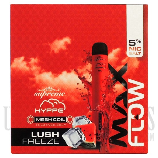 Hyppe Max Flow Mesh Coil | 2000 Puffs | 6ML | 5% | 10 Pack | Many Flavor Options