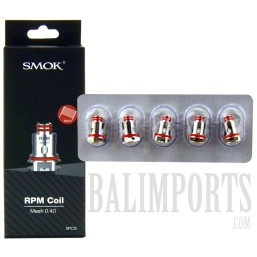 SMOK RPM Coils. 5 Pack, 2 Resistances Choices