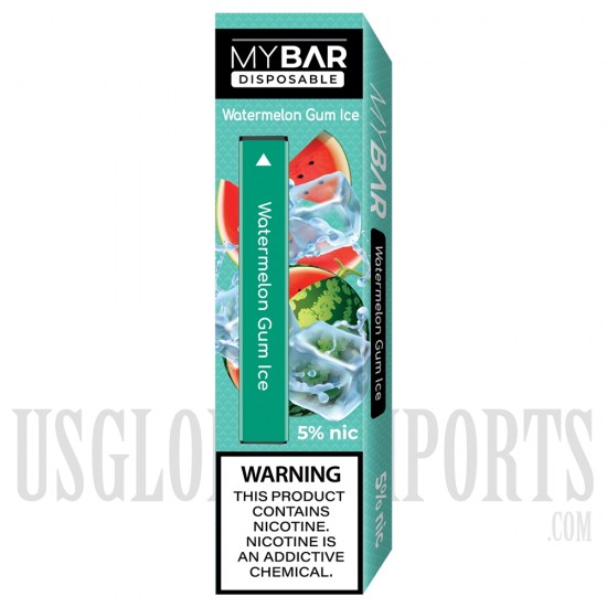 My Bar Disposable Device | 1.3ml | 5% Salt Nic | 10 Pack | 400 Puffs | Many Flavor Options