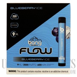 Bang XXL Flow Rechargeable Disposable Bar | 9ml | 6% Salt Nic | 10 Pack | 3500 Puffs | Many Flavor Options