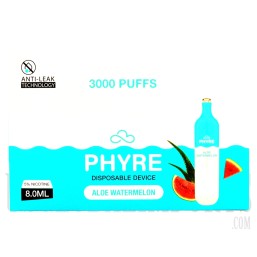 Phyre Disposable Device | 3000 Puffs | 8ML | 5% | 10 Pack | Many Flavor Options
