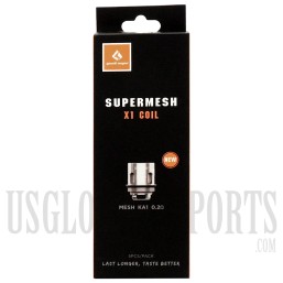GeekVape Supermesh X1 Coil | 0.2ohm | 5 Pack