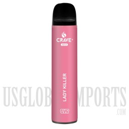 VPEN-1125 Crave Max Disposable Device | 2500 Puffs | 6.5ML | Many Flavor Options